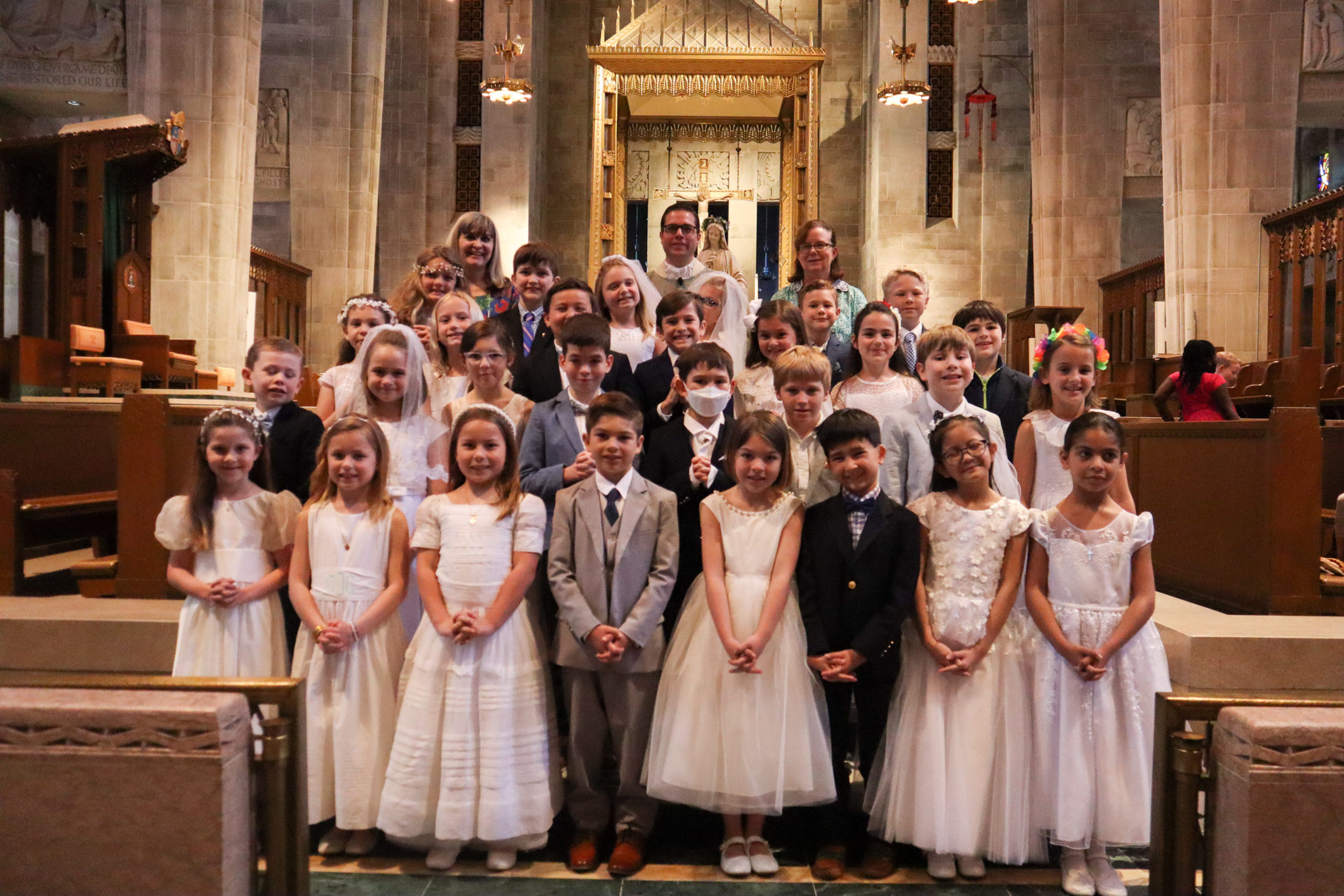 First Communion at School of the Cathedral