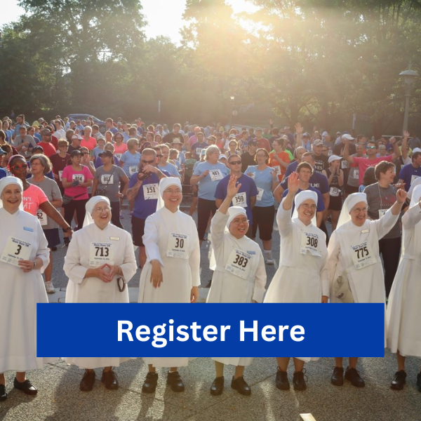 Register for the Nun Run at School of the Cathedral